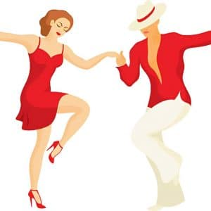Cours de danse rock – Description de l&rsquo;enchaînement de la semaine du 05 au 11 septembre 2022: La caresse latine (pour les débutants un autre enchaînement est proposé – post du 16 août)